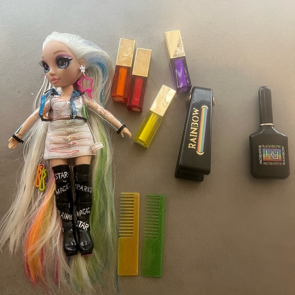 Rainbow High Hair Studio – Create Rainbow Hair with Exclusive Doll, Extra - Long - Picture 8 of 8